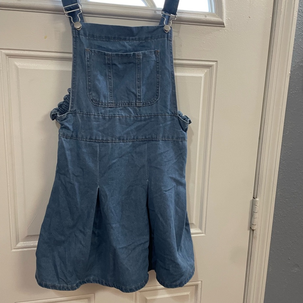 SHEIN Denim Blue Mini Dress